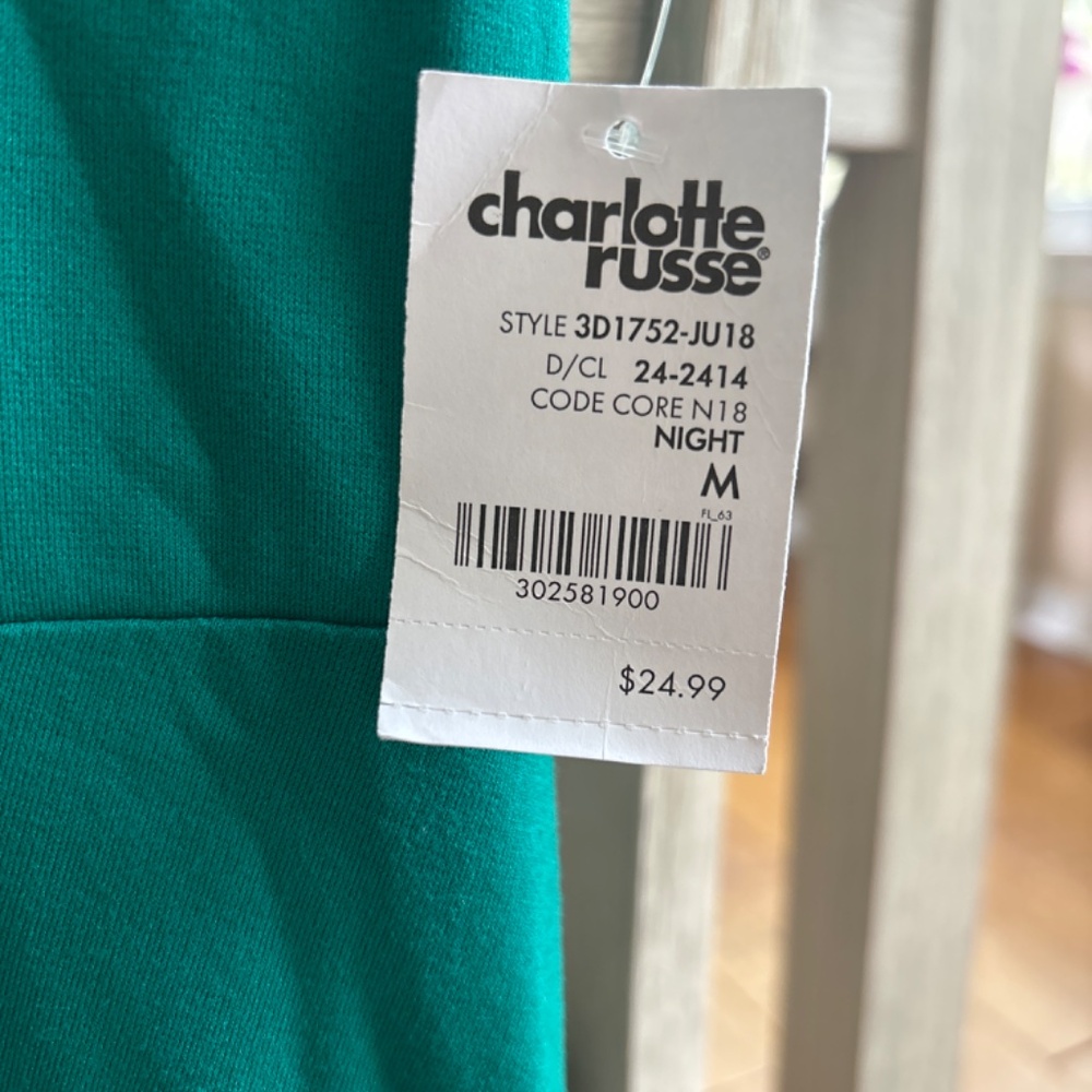 Charlotte Russe Jade Green Dress - Picture 2 of 2